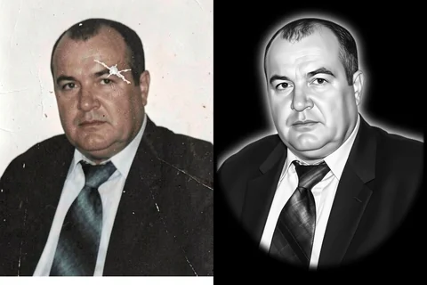 Пример 13: исходная фотография слева, результат авторетуши справа